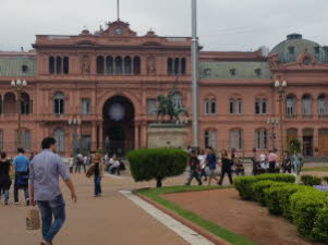 Hous of Government  in Buenos Aires